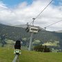 discesa dal rifugio